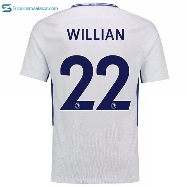 Camiseta Chelsea 2ª Willian 2017/18